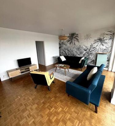 Petit-Ivry Apartment | Appartement spacieux à 5 min de Paris