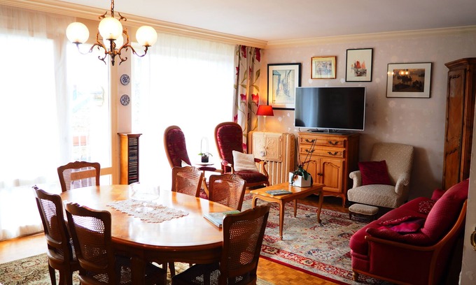 Centre Apartment | Appartement T5, Hypercentre, Entre le Parlement de Bretagne et le Parc du Thabor