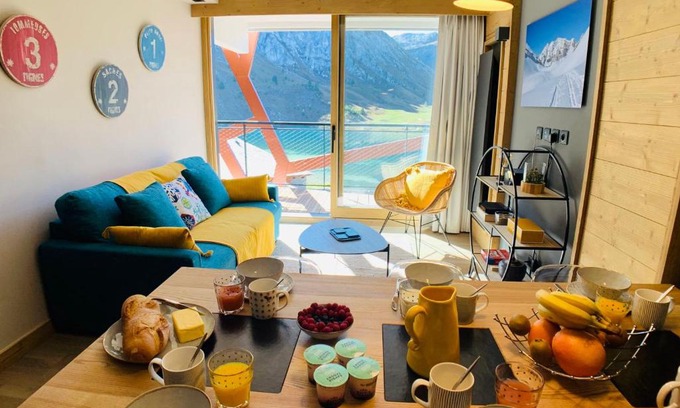 Tignes le Lac Apartment | Appartement Tignes, 3 pièces, 4 personnes - FR-1-480-87