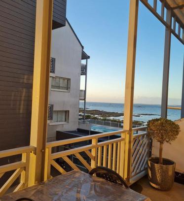 Le Croisic Apartment | Appartement vue latérale mer