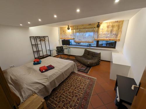 Freystadt Apartment | Appartment in der Auszeitoase Freystadt - 2 Zimmer, Billard, Sauna, Terrasse, Garten, Ladestation, nahe an Messe Nürnberg