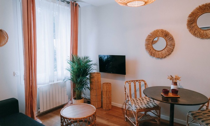 Saint-Helier Apartment | Apparts' Rennes BnB Solferino