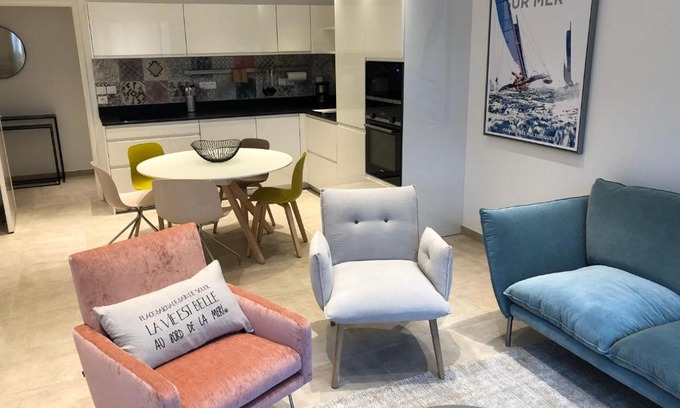 La Trinite-sur-Mer Apartment | Appt 4 étoiles bd Mer Trinité Carnac