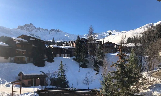 Les Avanchers-Valmorel Apartment | Appt 4/6 Personnes au Pied des Pistes