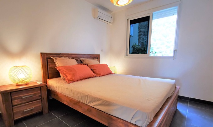 Etang Sale Les Bains Apartment | Appt "corail" au Pied du Lagon de St Leu