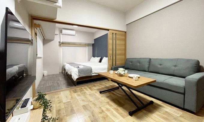 Hiroshima City Centre Apartment | Apt 1BR for 6 ppl good location