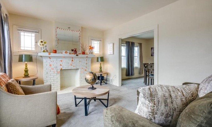Detroit Apartment | Apt 9 Mi to Campus Martius and Downtown Detroit