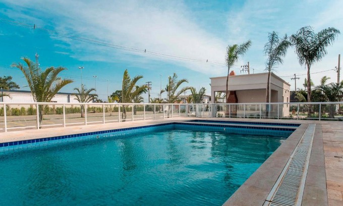 Campos Apartment | Apt completo-Ar-TV-Portaria 24h-Piscina-Praia