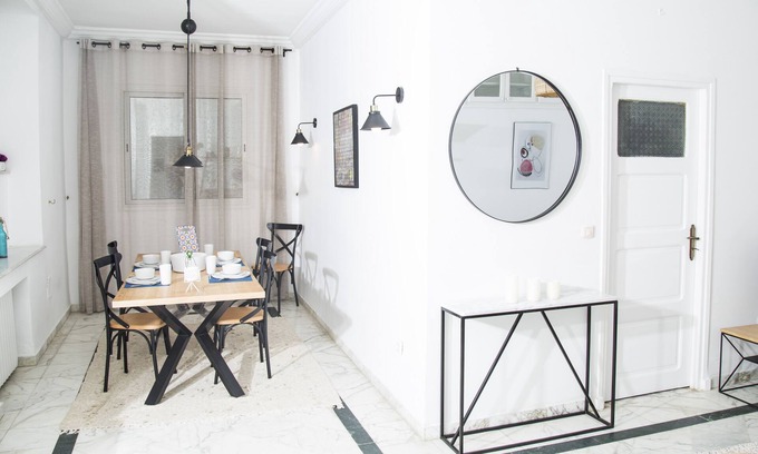 Sidi Dhrif Apartment | Apt moderne face au parc et au cœur de la Marsa