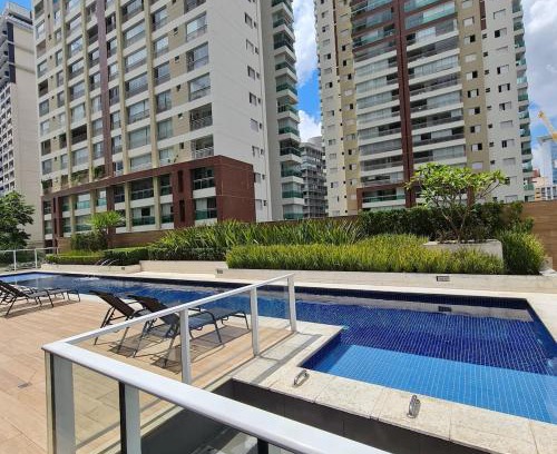 Consolacao Apartment | Apto 1 quarto - Prédio com piscina - Garagem - Vision Paulista