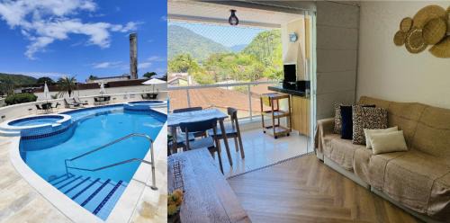 Praia da Enseada Apartment | Apto com ar-cond e piscina a 100 m praia da Enseada