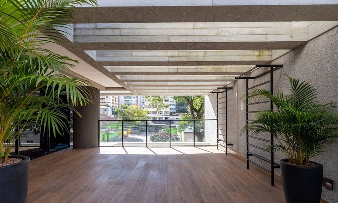 Matriz Apartment | Apto cond c/acad. 400m Mercado Municipal NFE1544