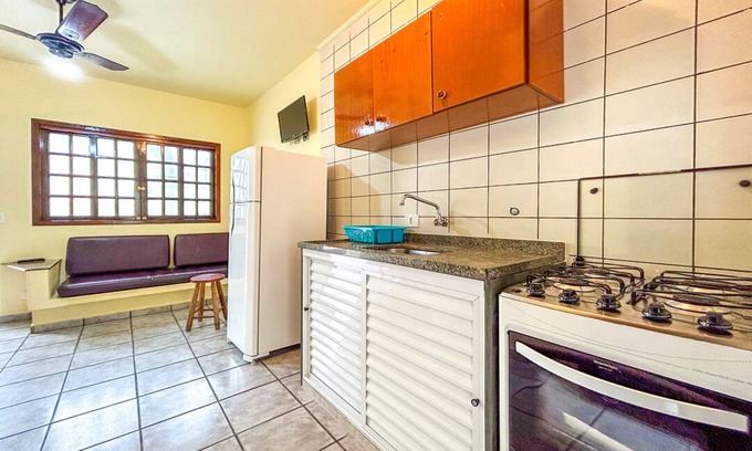 Maranduba Apartment | Apto confortável com Wi-Fi e churrasq - Ubatuba/SP