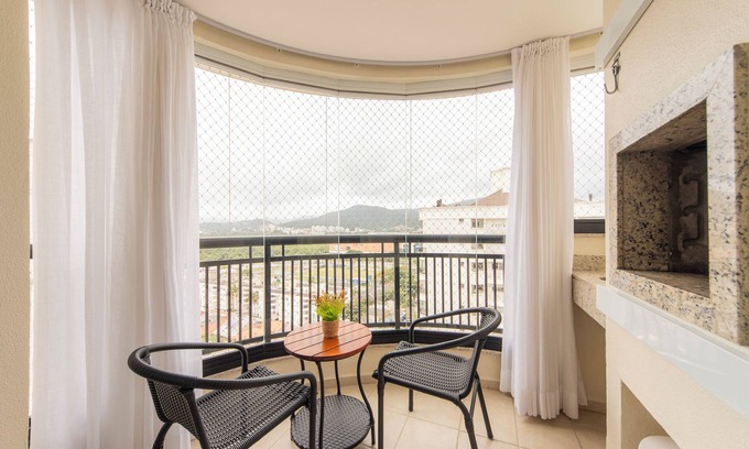 Trindade Apartment | Apto moderno com piscina e academia QN1439