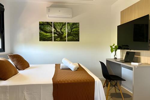 Maringa Apartment | Aptos 1 ou 2 quartos no Centro com Piscina e Academia