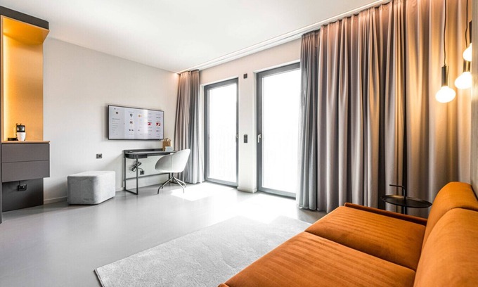 Zentrum-Nord Apartment | Arbio I Yuma Studio L Balcony Leipzig Hauptbahnhof