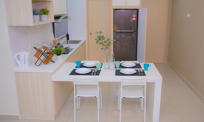 Taman Daya Apartment | ARC @ Austin Hill/comfy/6-8 pax/IKEA, TOPPEN