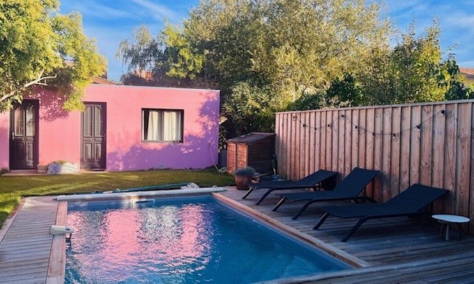 Talence House | Arcachonaise Avec Piscine - 15mn Bordeaux Centre