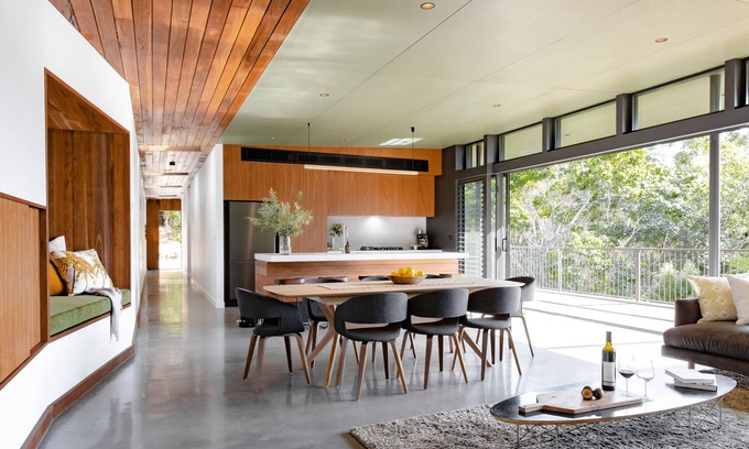 Broken Head House | Architectural Rainforest Retreat – Luxe Byron Bay Stay Heated Pool, Pet Friendly