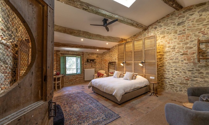 Bivio Lugnano Bed & Breakfast | Arlecchino Onze Suite, Deze Kamer Straalt Authenticiteit, en Warmte uit