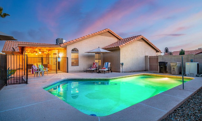 Peoria House | Arrowhead Family Getaway with Heated Pool