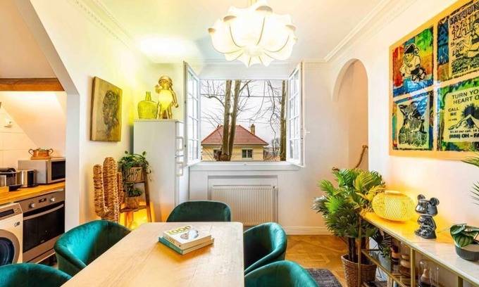 Meudon Apartment | Art & Curiosity Cabinet Style in Grand Paris, 15' to Eiffel