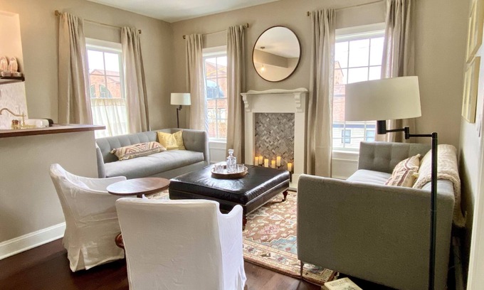 Mystic Apartment | "Ashby-Randall": Riverview Getaway Downtown Mystic