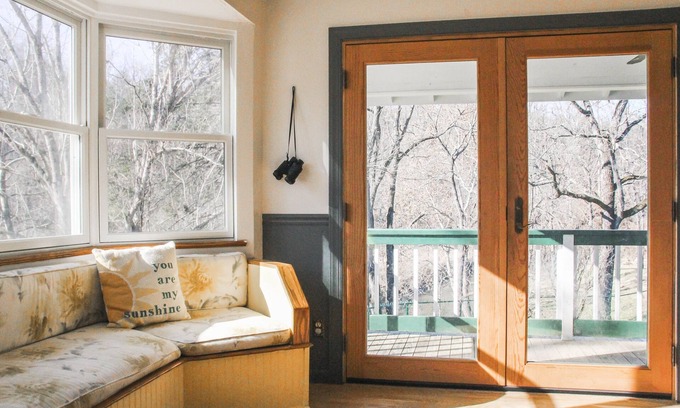 Marshall House | Asheville area farmhouse 16-acres bordering 300+ acres of Wildlife Resource Land