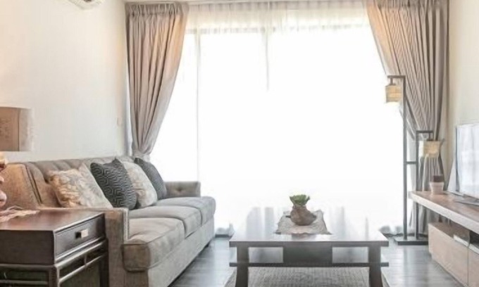 Asoke Condo | Asok Terminal 21/5mins BTS/MRT 2BR/6 PAX 市中心购物中心