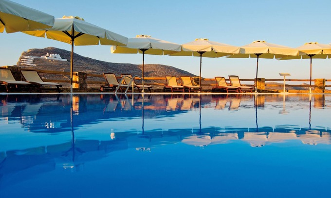 Chora Folegandros Hotel | Aspalathras White Hotel