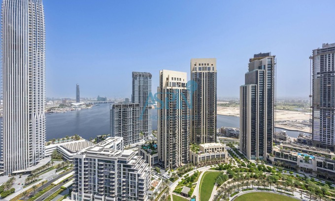 Jadaf Apartment | Aspin - 1BK Waterfront View – Creek Horizon