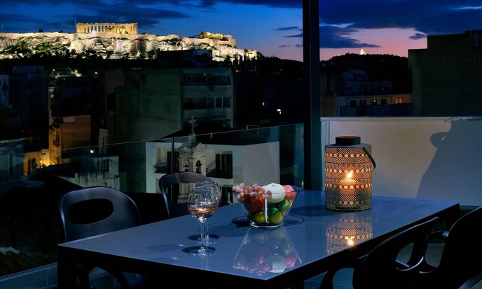 Psirri Apartment | Ater Albus by K&K - Senior Loft with Acropolis View