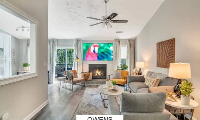 Kennesaw House | ATH - Sleeps 6 - 3 Beds - Pet friendly - Owens