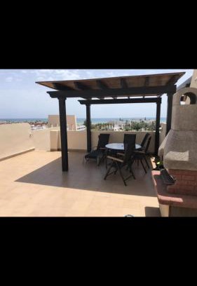Vera Beach Apartment | Atico con piscina privada y vistas al mar
