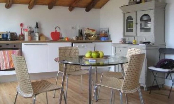 Sanico Ski Chalet | Attic overlooking Lake Como in an ancient village