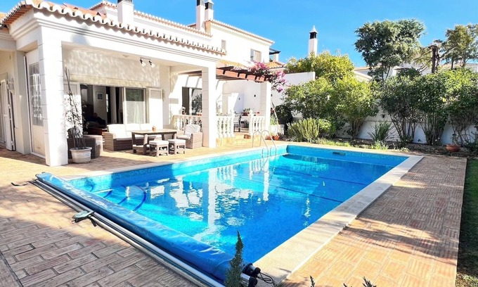 Estombar Villa | Attractive 3-bedroomed private villa with a pool, AC and Wifi