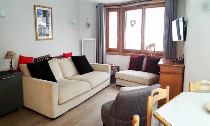 Avoriaz Apartment | AU COEUR D'AVORIAZ - 40 m² 3P 2 bedrooms - Large balcony - Quiet and bright, for 5