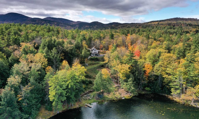 Town of Chesterfield House | Augur Lake House on a 30 acre private property