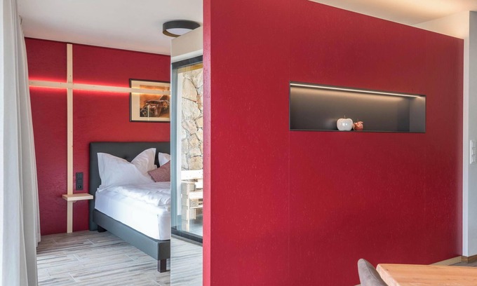 Fie allo Sciliar Apartment | 'AUMIA Apartment Rubin' with Mountain View & terrace