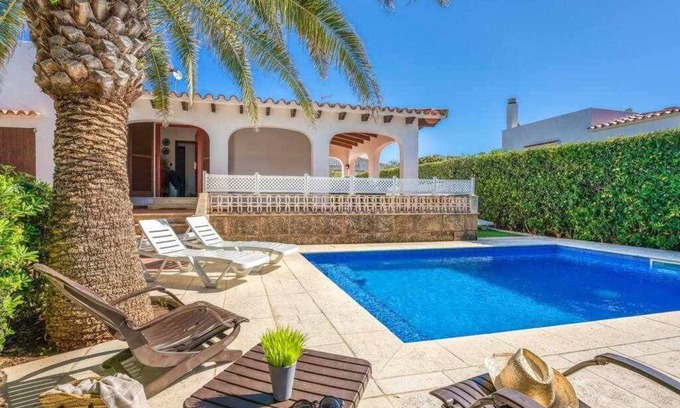 Cala'n Bosch House | Aure, Villa with pool and air conditioning!
