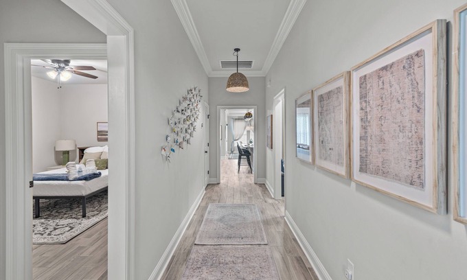 Shreveport House | Aurora Haven - TV in each room.
