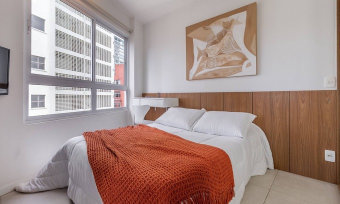 Consolacao Apartment | AV1206 - Modern Studio on Avanhandava Street