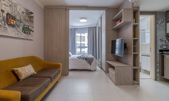 Consolacao Apartment | AV703 - Charming and fully equipped studio in Avanhandava Street