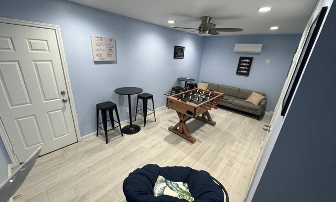 Clear Lake Shores House | Available for Labor Day! with Game Room, Huge Backyard & Walk to the Boardwalk!