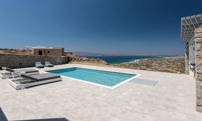 Vivlos Villa | Avlia Panorama Villa Naxos
