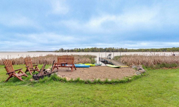 Breezy Point Cabin | 'Away at Moose Bay' Breezy Point Gem w/Game Room