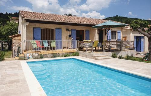 Le Poujol-sur-Orb House | Awesome Home In Le Poujol Sur Orb