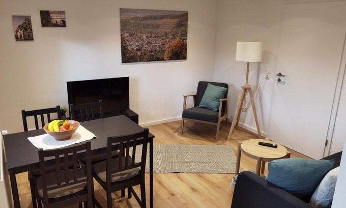 Buergstadt Apartment | Bürgstadt, Am Bischof mit Sonnenterrasse, 1 bis 4 Betten