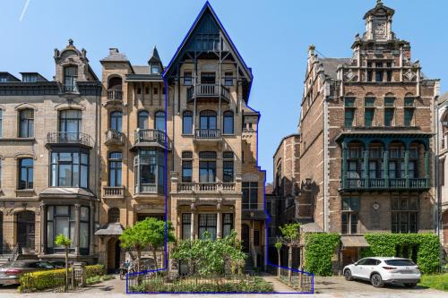 Zurenborg Apartment | B&B Baron Osy Suites Blue & Yellow