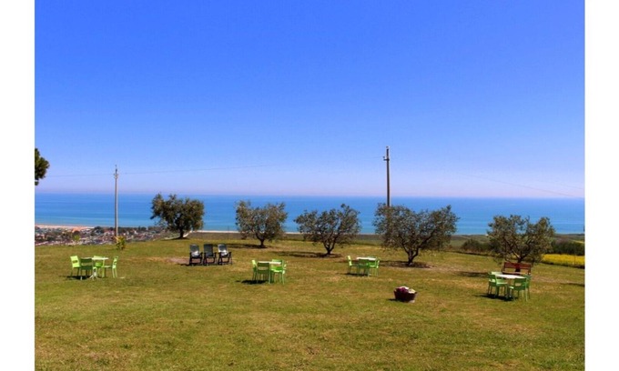 Casabianca di Fermo House | B & B The hill on the sea - The Oleandri room